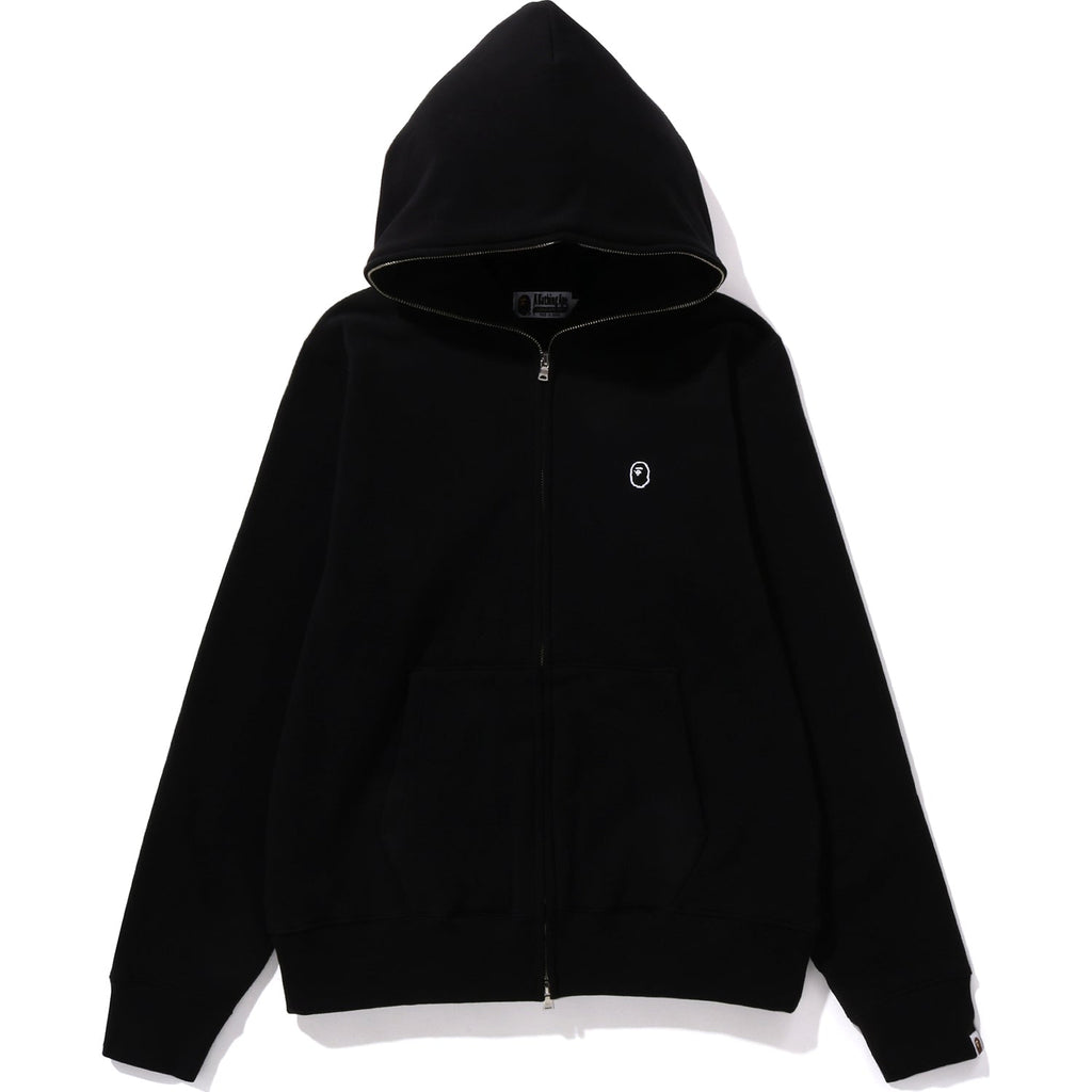Ape Head One Point Full Zip Hoodie Mens A bathing ape – Гарантія оригінальності – боковий вид