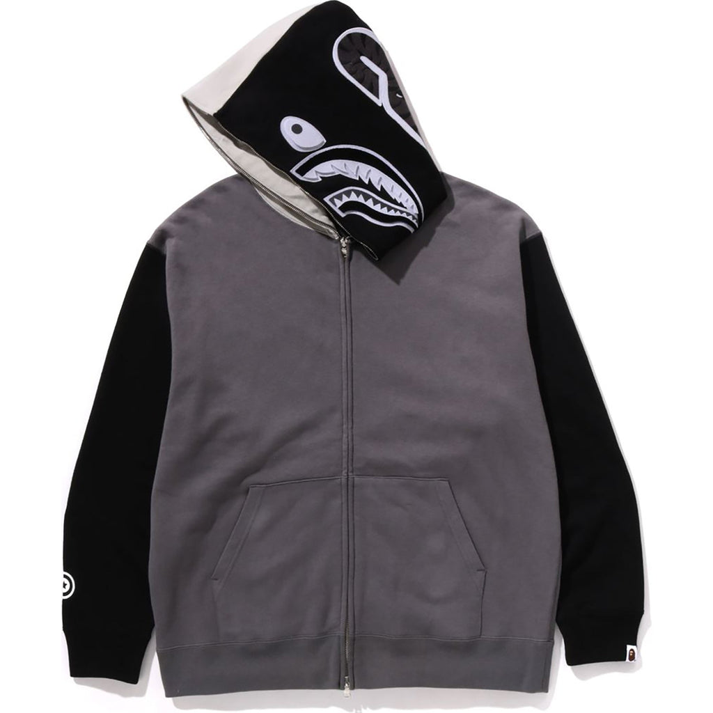Shark Full Zip Hoodie #1 Mens A bathing ape – Гарантія оригінальності – детальний вид