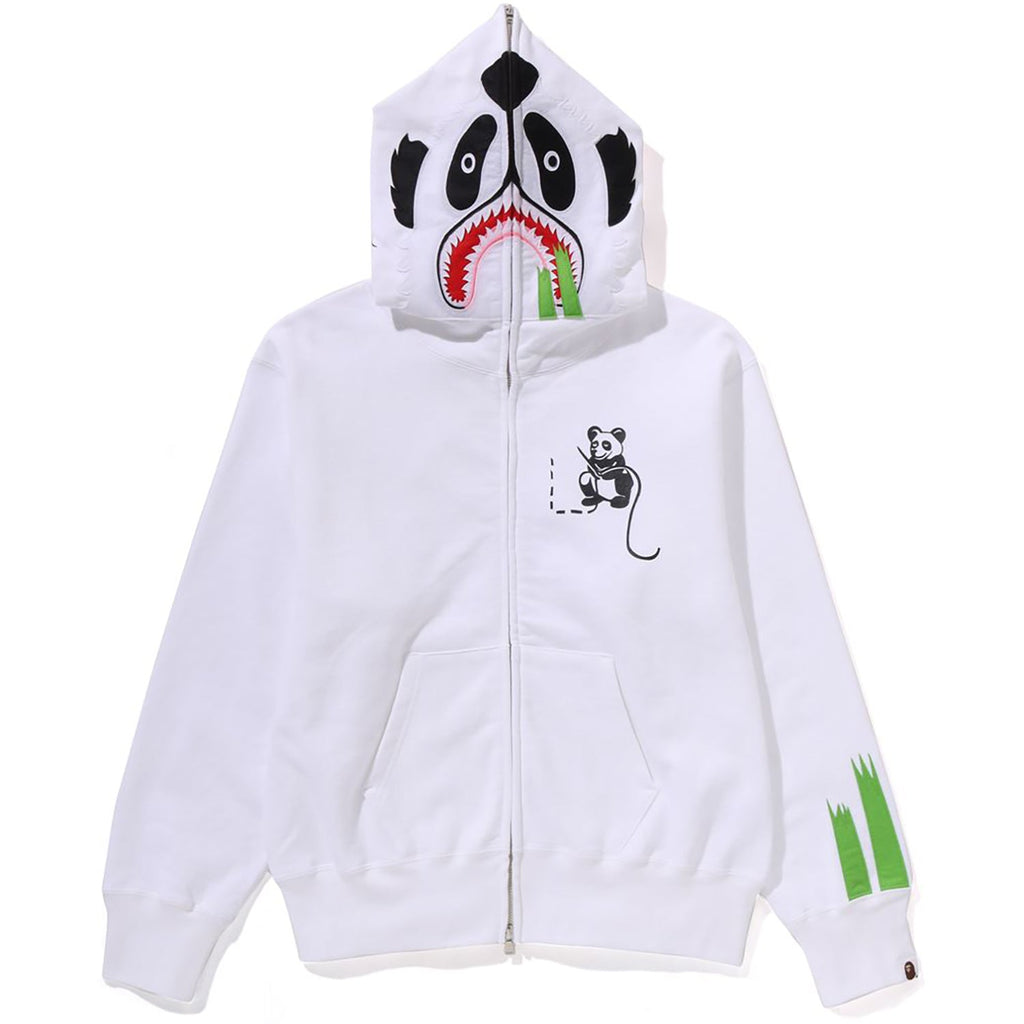 Panda Full Zip Hoodie Ladies A bathing ape – Гарантія оригінальності – боковий вид