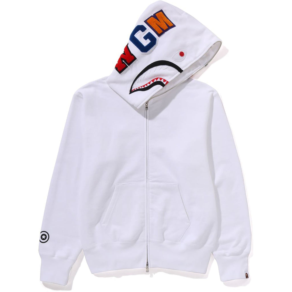 Оригінальна Shark Full Zip Hoodie Ladies A bathing ape – боковий вид