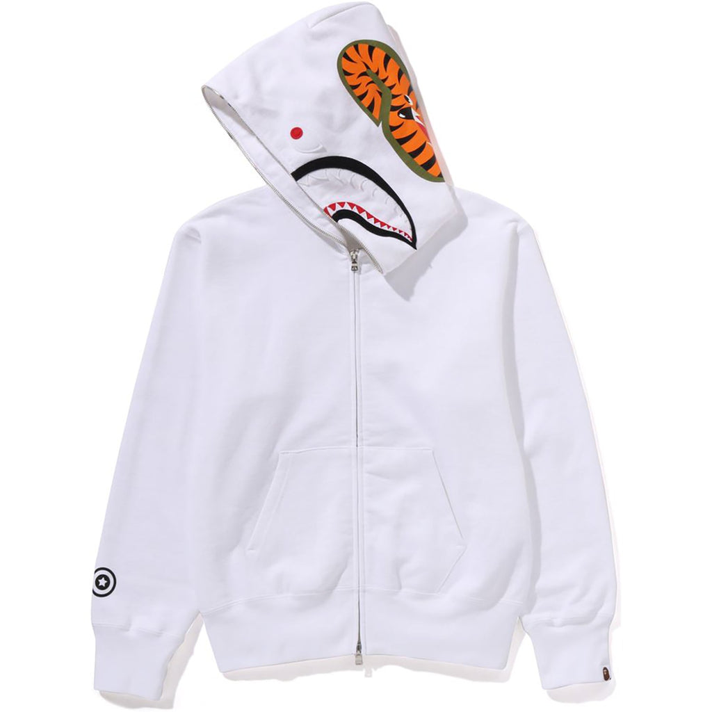 Оригінальна Shark Full Zip Hoodie Ladies A bathing ape – вид ззаду