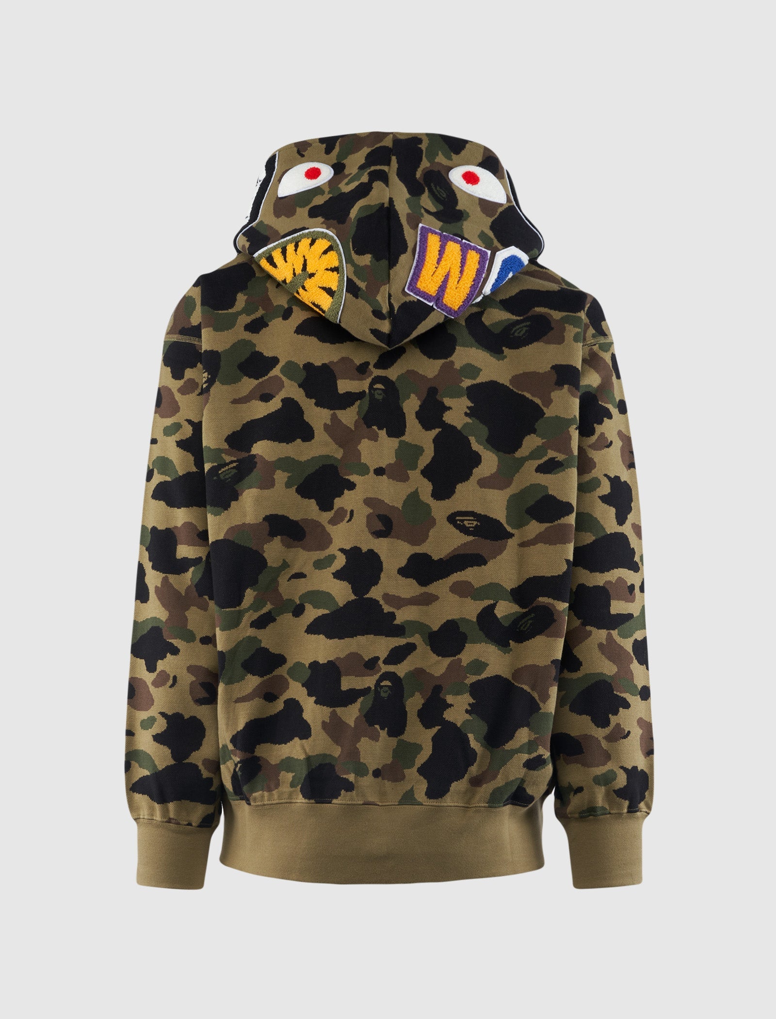 Camo Jacquard Hoodie A bathing ape – Гарантія оригінальності – детальний вид