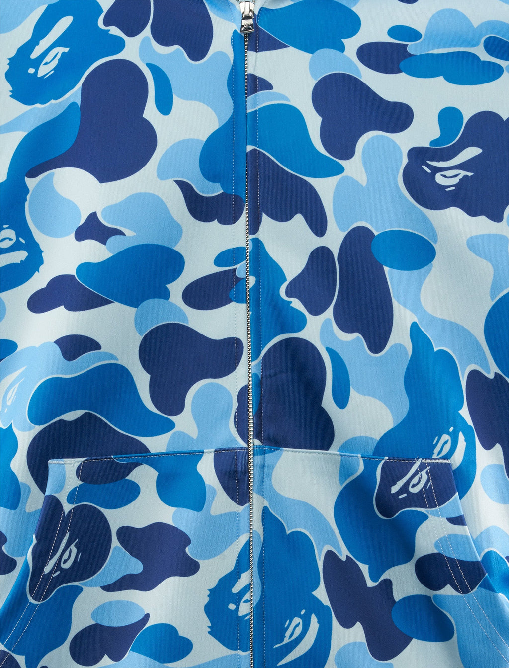 Camo Rayon Hoodie A bathing ape оригінал – Купити в Україні – вид ззаду