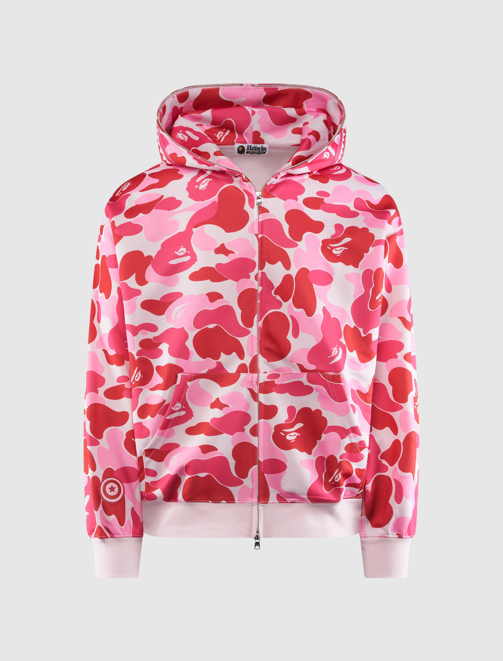 Camo Rayon Hoodie A bathing ape оригінал – Купити в Україні – боковий вид