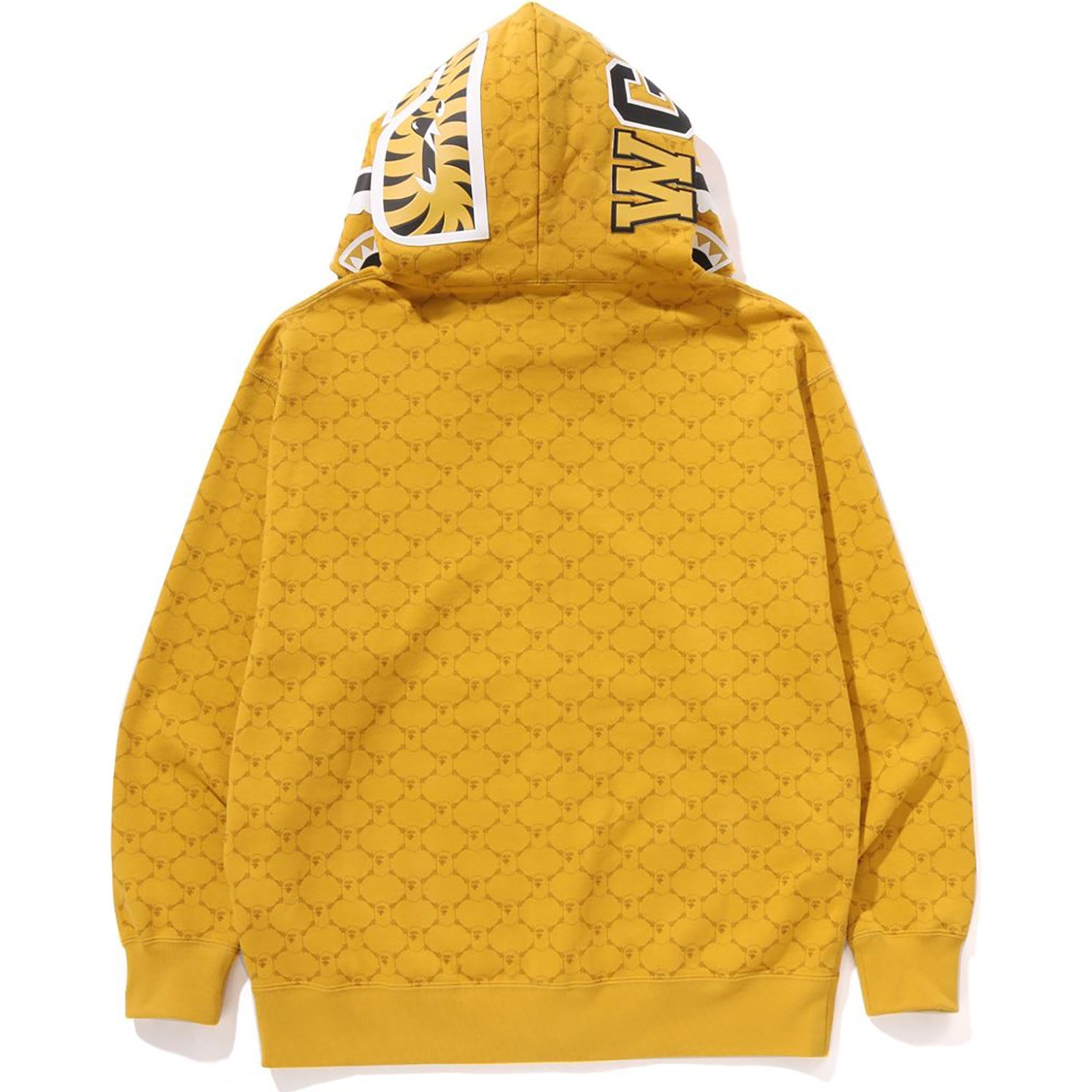 Оригінальна College Monogram Relaxed Fit Shark Full Zip Hoodie Mens A bathing ape – детальний вид