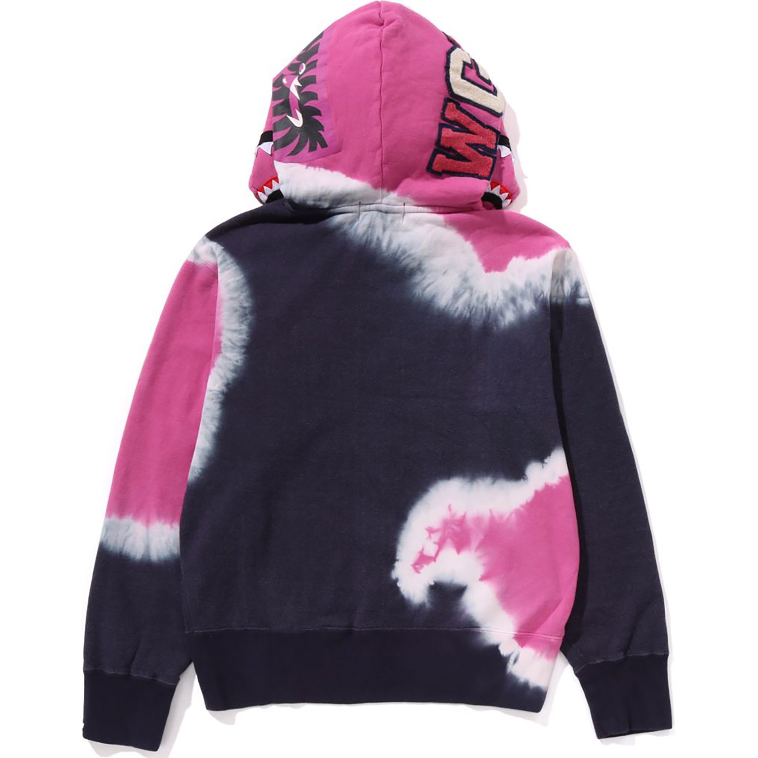 Оригінальна Hand Dye Shark Full Zip Hoodie Ladies A bathing ape – детальний вид
