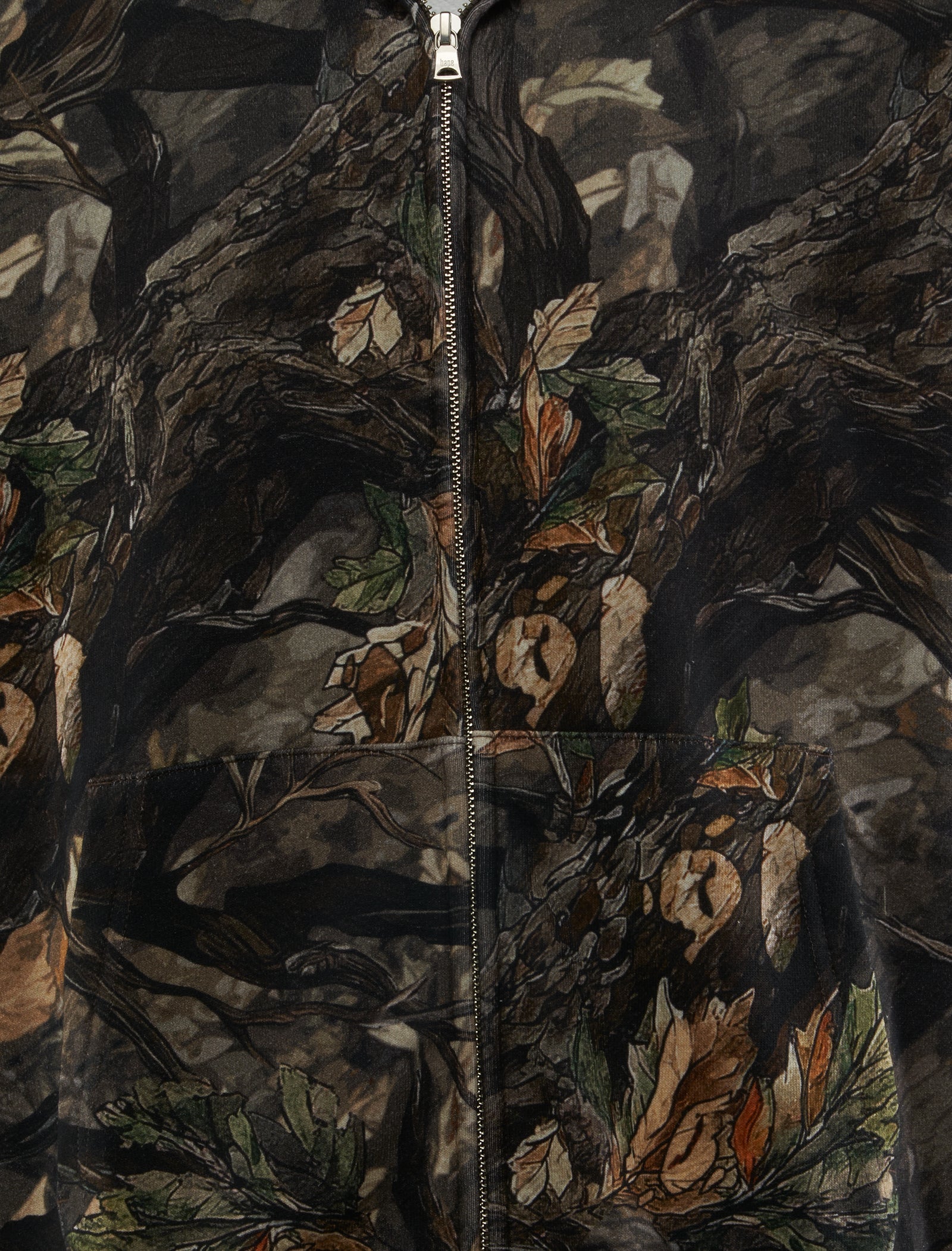 Tree Edge Camo Fleec A bathing ape – Гарантія оригінальності – вид ззаду