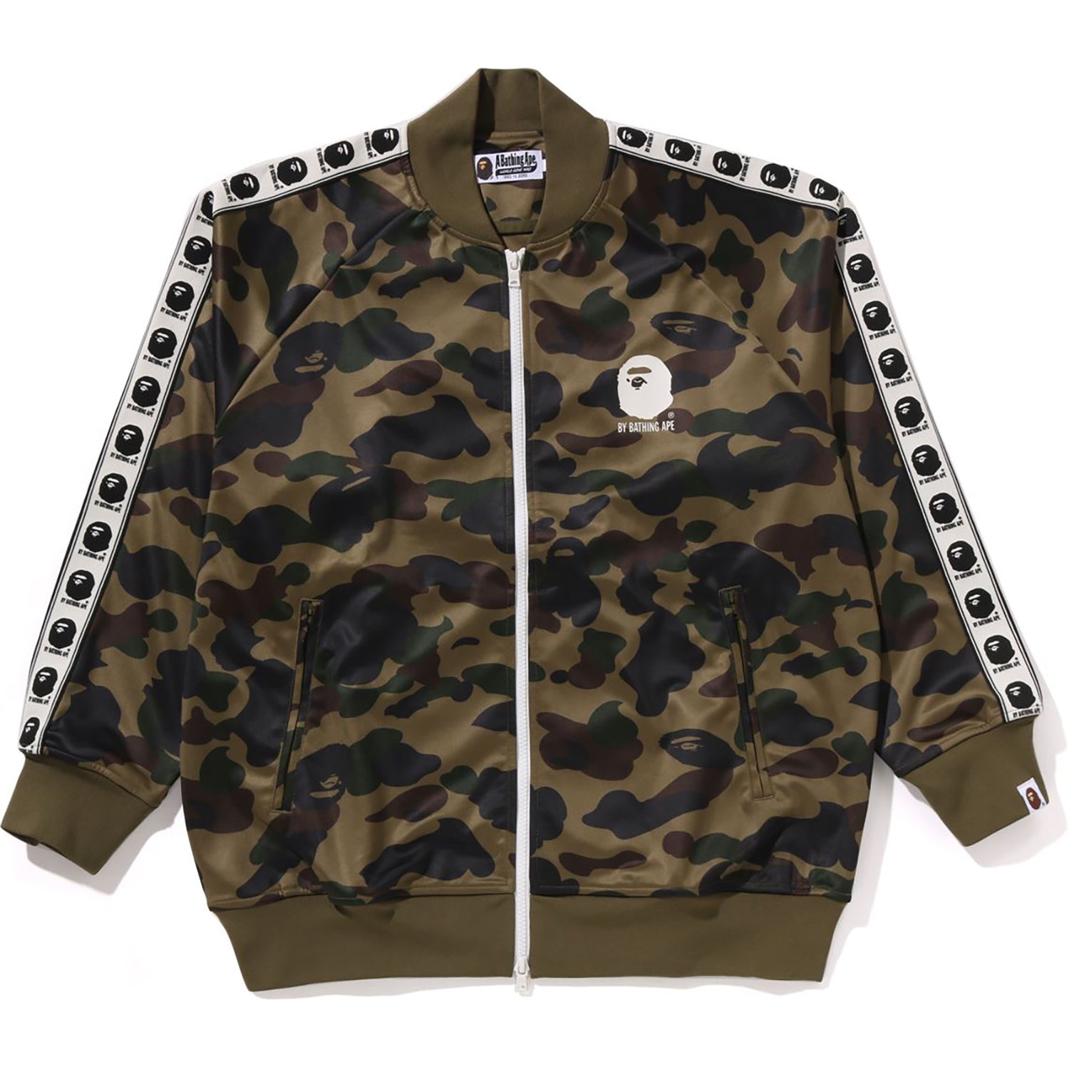 Оригінальна 1st Camo Relaxed Fit Track Jacket Mens A bathing ape – боковий вид