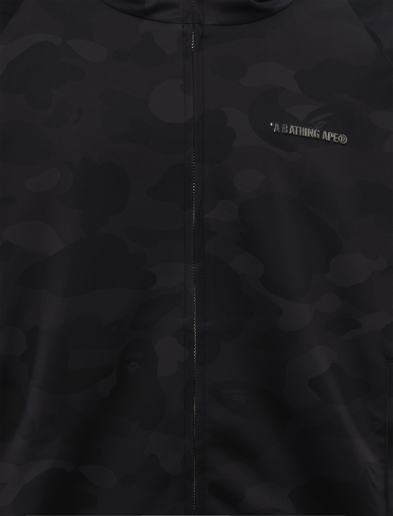 Color Camo Shark Relaxed Fit Hoodie Track Jacket A bathing ape оригінал – Купити в Україні – вид ззаду