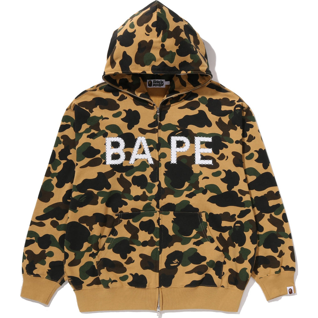 1st Camo Bape Logo Rhinestone Relaxed Fit Full Zip Hoodie Mens A bathing ape оригінал – Купити в Україні – збільшений вид