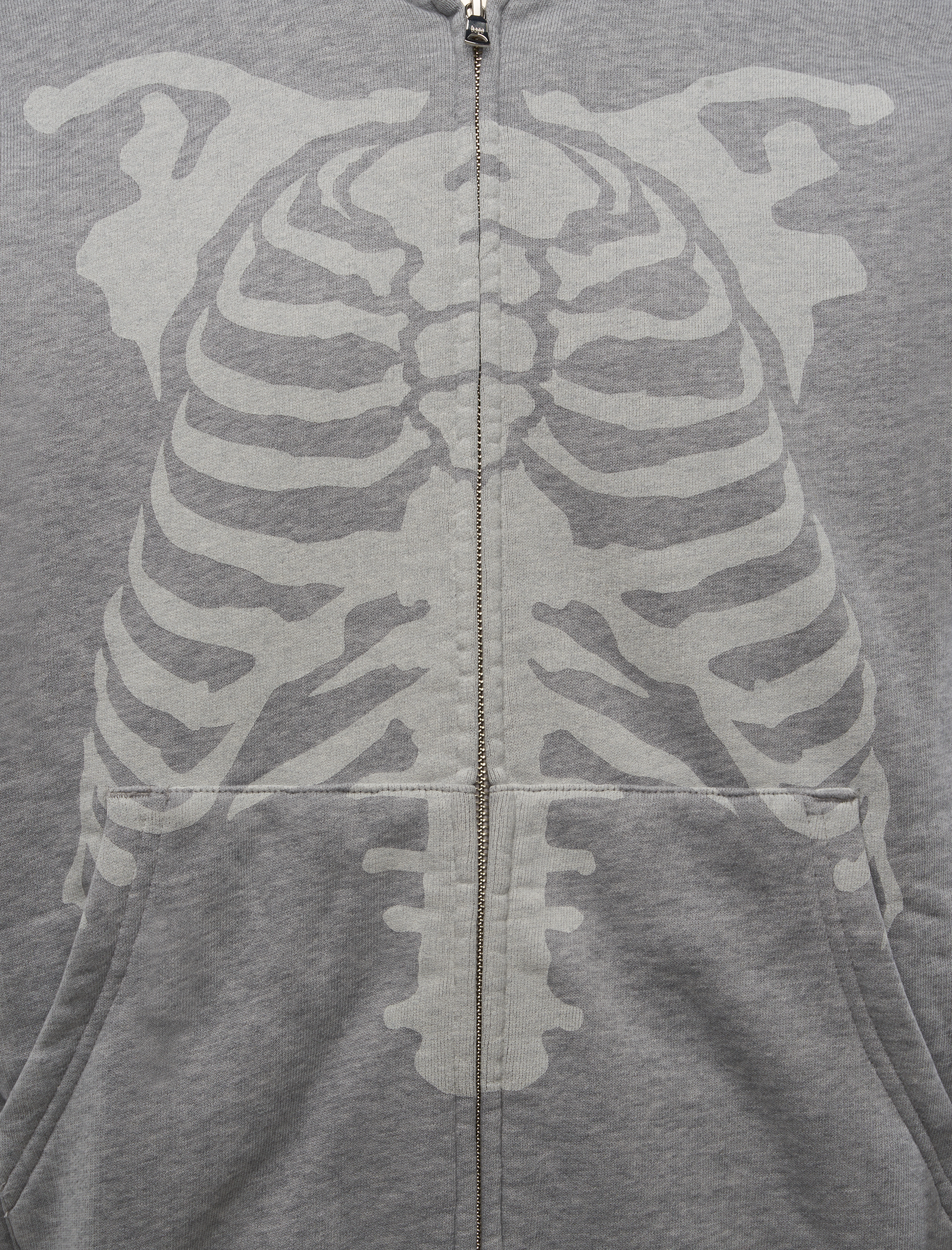 Оригінальна Skeleton Shark Full Zip Hoodie A bathing ape – вид ззаду