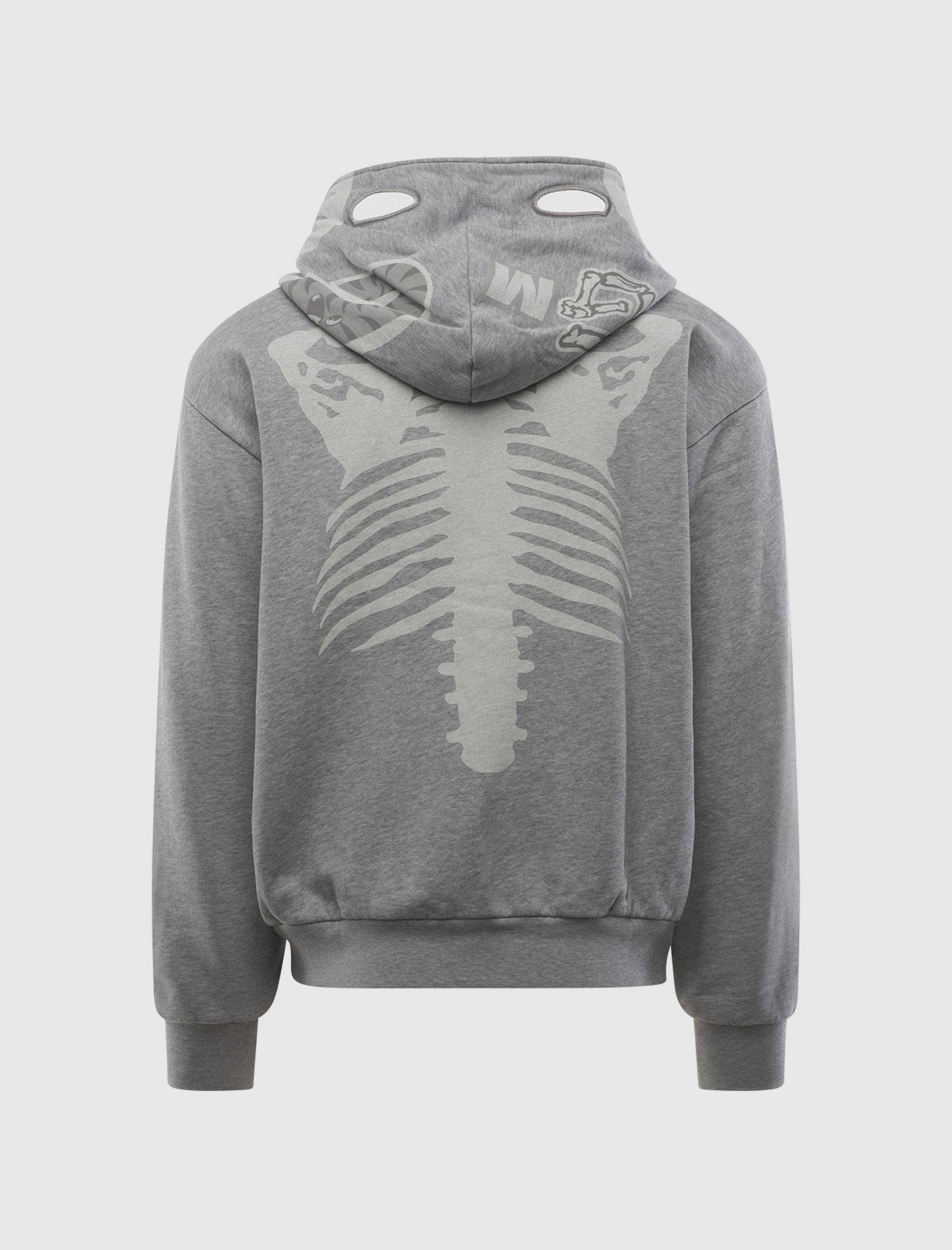 Оригінальна Skeleton Shark Full Zip Hoodie A bathing ape – детальний вид