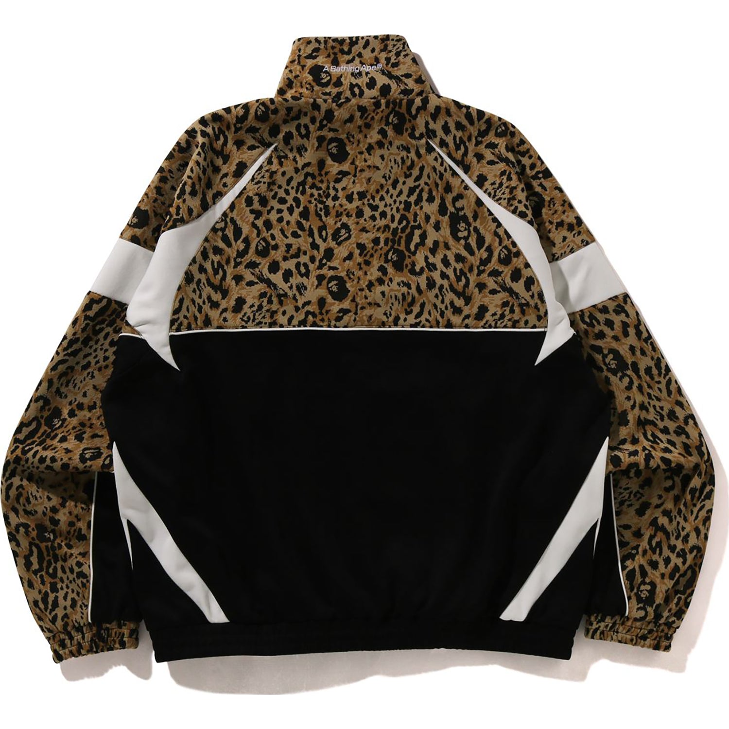 Wild Leopard Pattern Relaxed Fit Track Jacket Mens A bathing ape – Гарантія оригінальності – вид ззаду