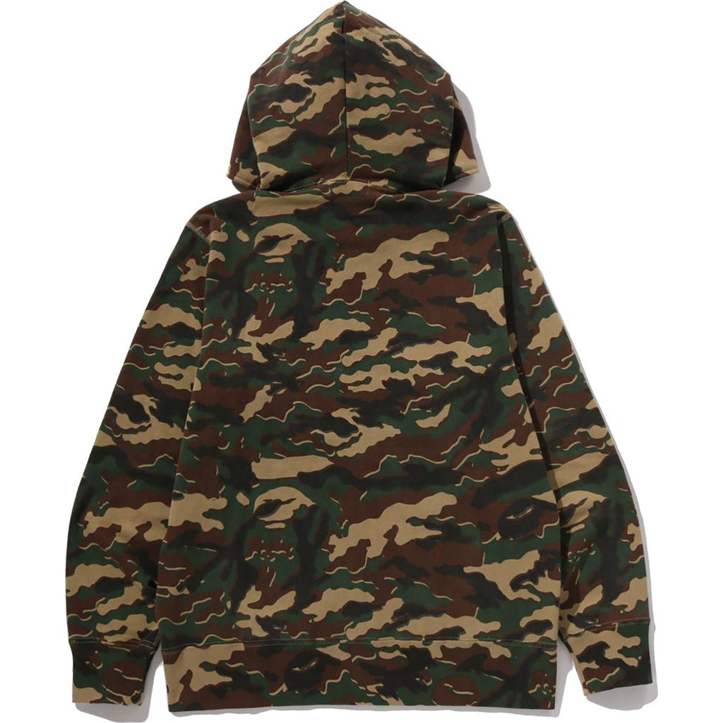 Оригінальна Glitch Woodland Camo Full Zip Hoodie Mens A bathing ape – вид ззаду