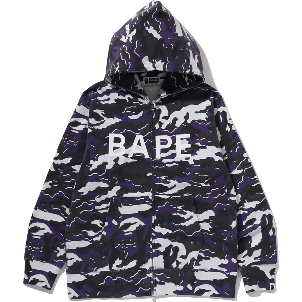 Оригінальна Glitch Woodland Camo Full Zip Hoodie Mens A bathing ape – збільшений вид