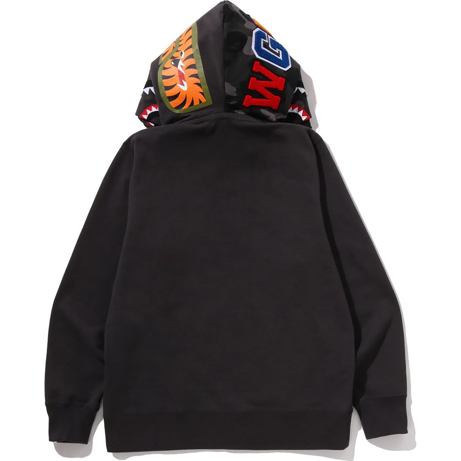 Color Camo Shark Full Zip Double Hoodie Mens A bathing ape – Гарантія оригінальності – збільшений вид