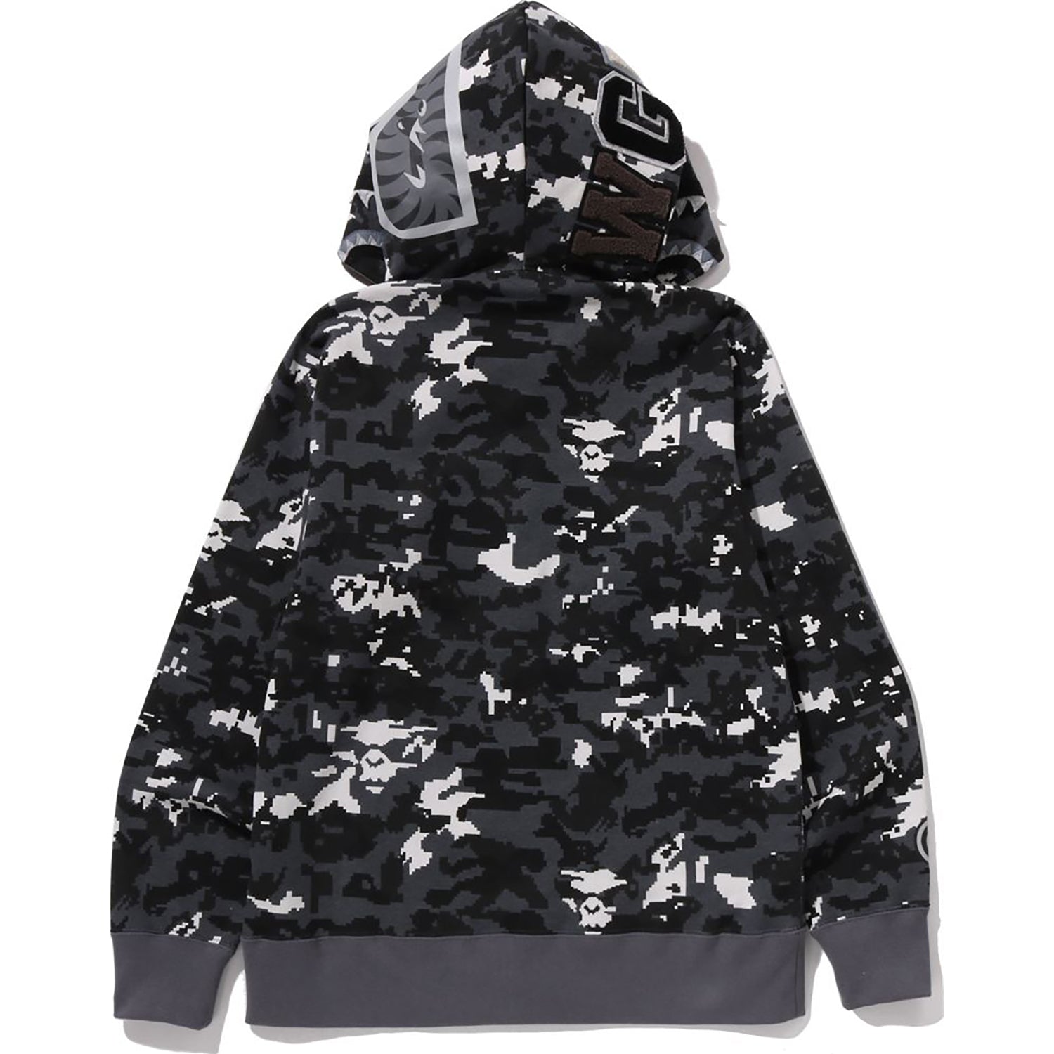 Multi Pixel Camo Shark Regular Fit Full Zip Hoodie Mens A bathing ape оригінал – Купити в Україні – детальний вид