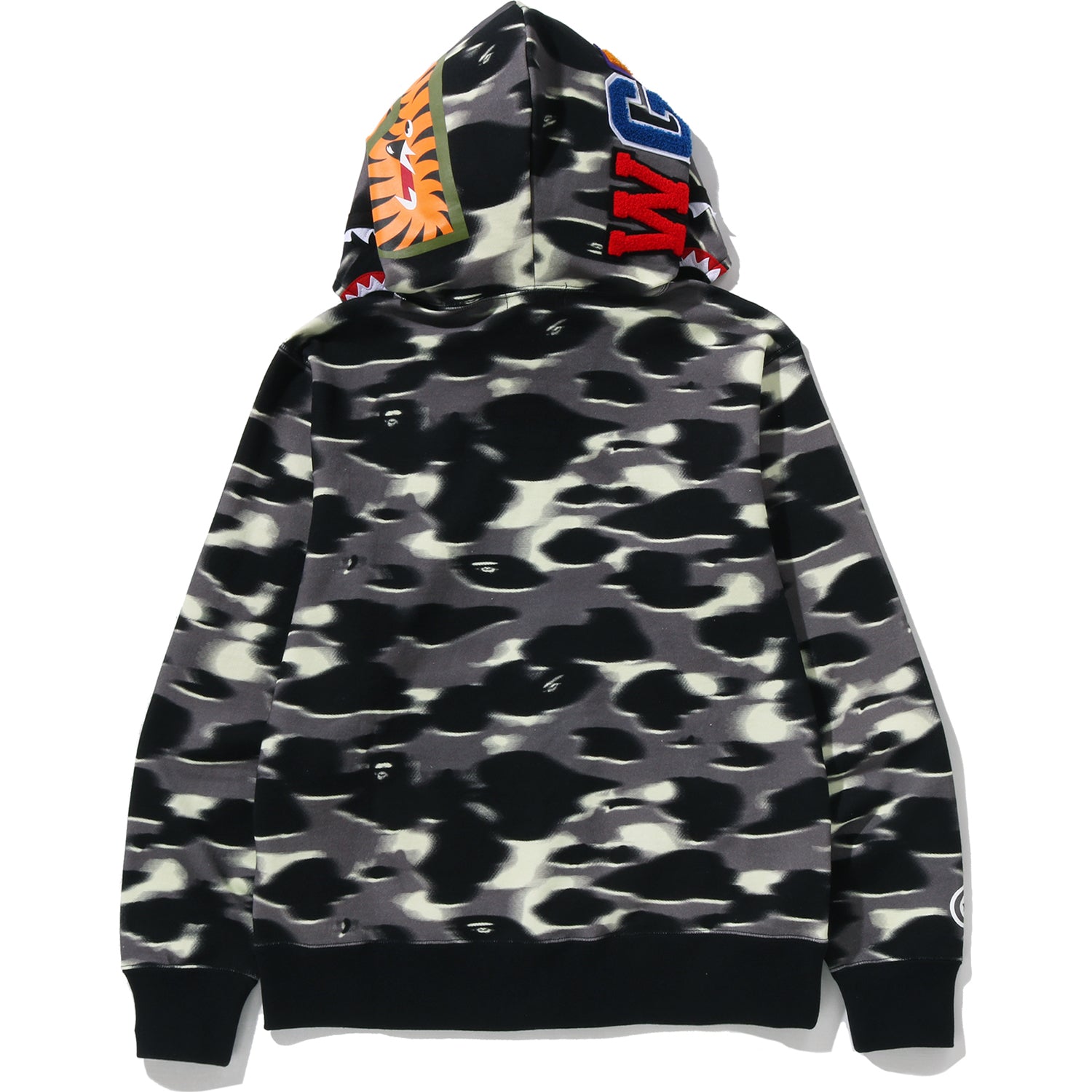 Screen Camo Shark Full Zip Hoodie Mens A bathing ape оригінал – Купити в Україні – детальний вид
