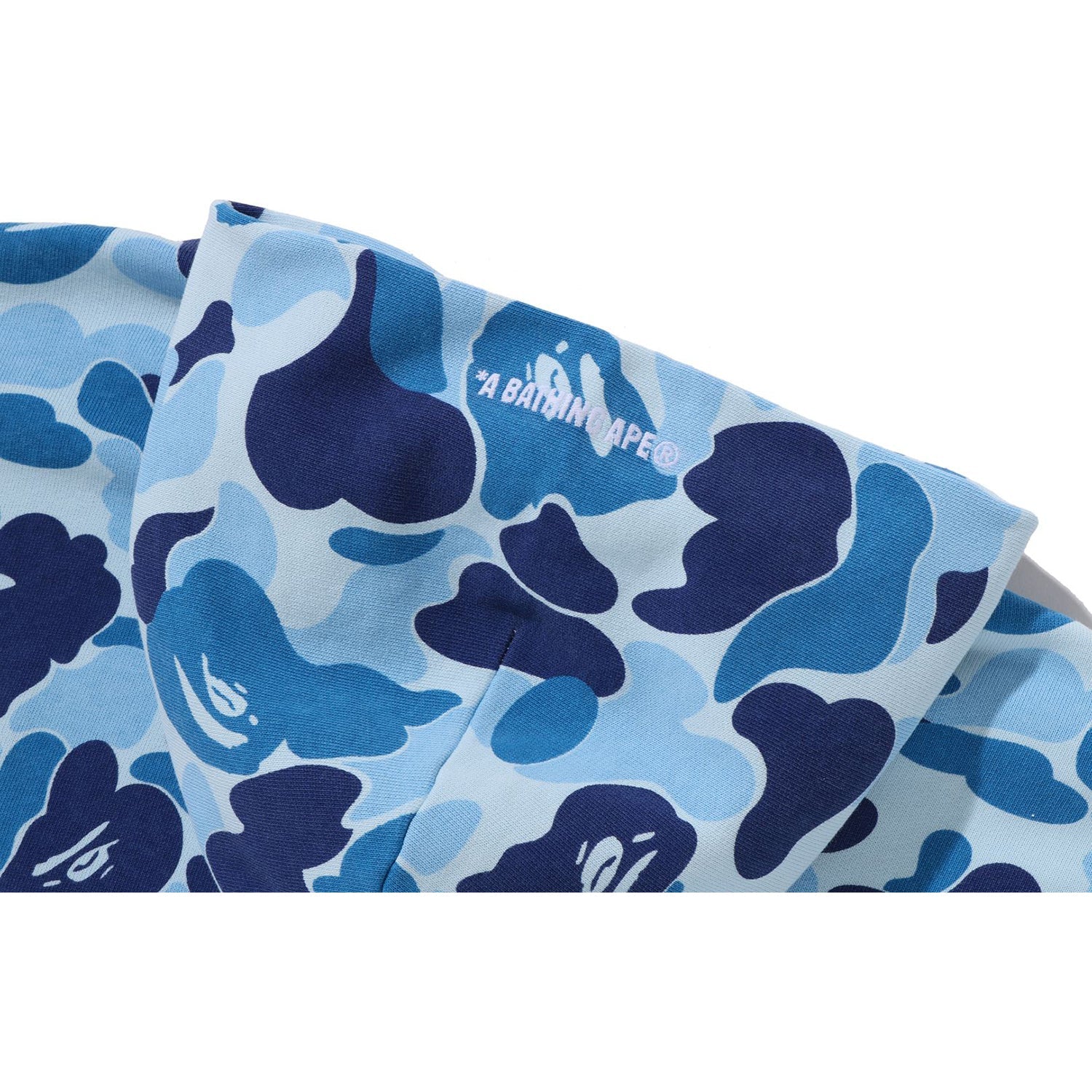 Abc Camo Heavy Wash Cropped Fit Zip Hoodie Mens A bathing ape – Гарантія оригінальності – детальний вид