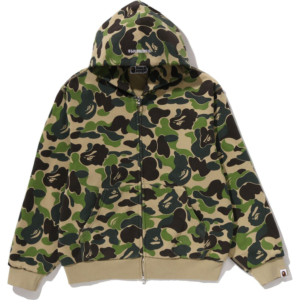 Abc Camo Heavy Wash Cropped Fit Zip Hoodie Mens A bathing ape – Гарантія оригінальності – збільшений вид