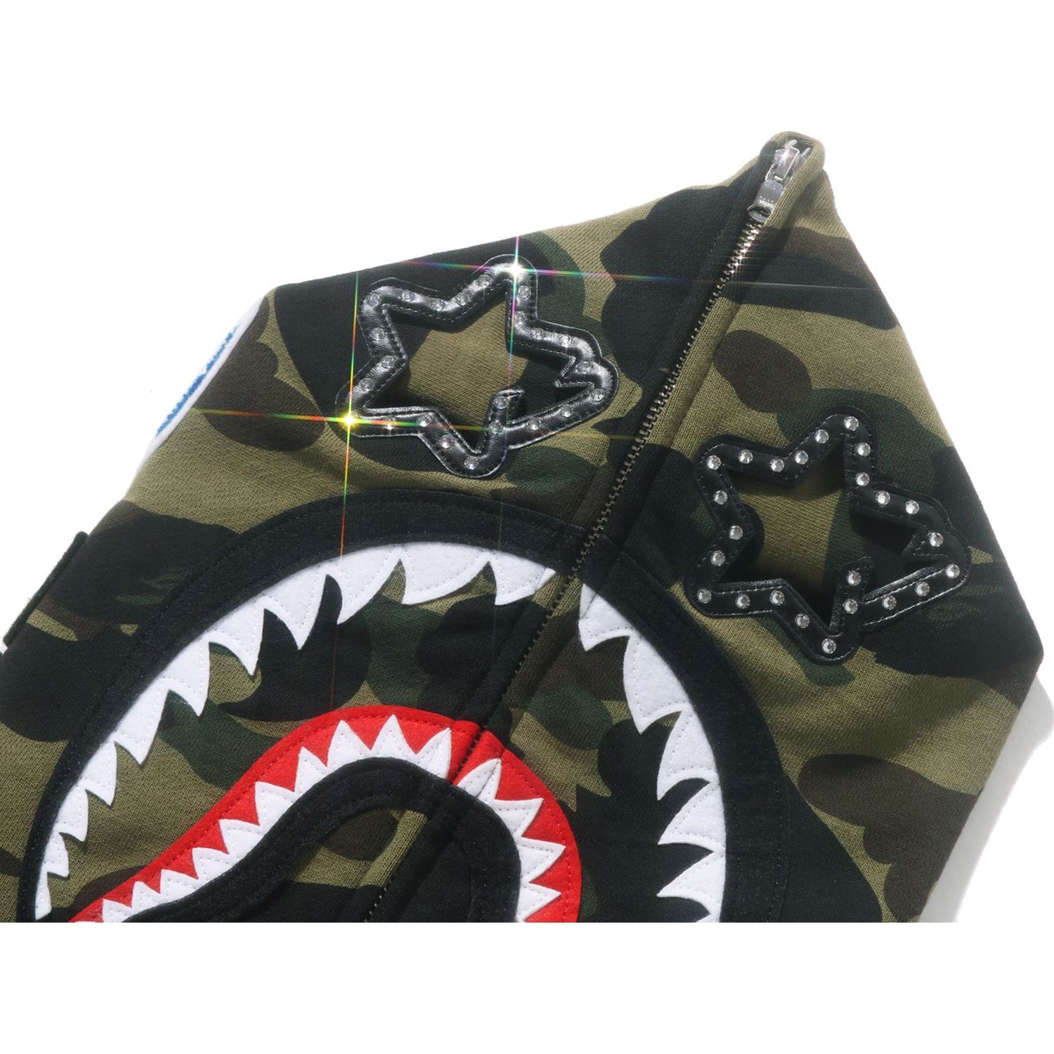1st Camo Shark Full Zip Hoodie Ladies A bathing ape оригінал – Купити в Україні – збільшений вид