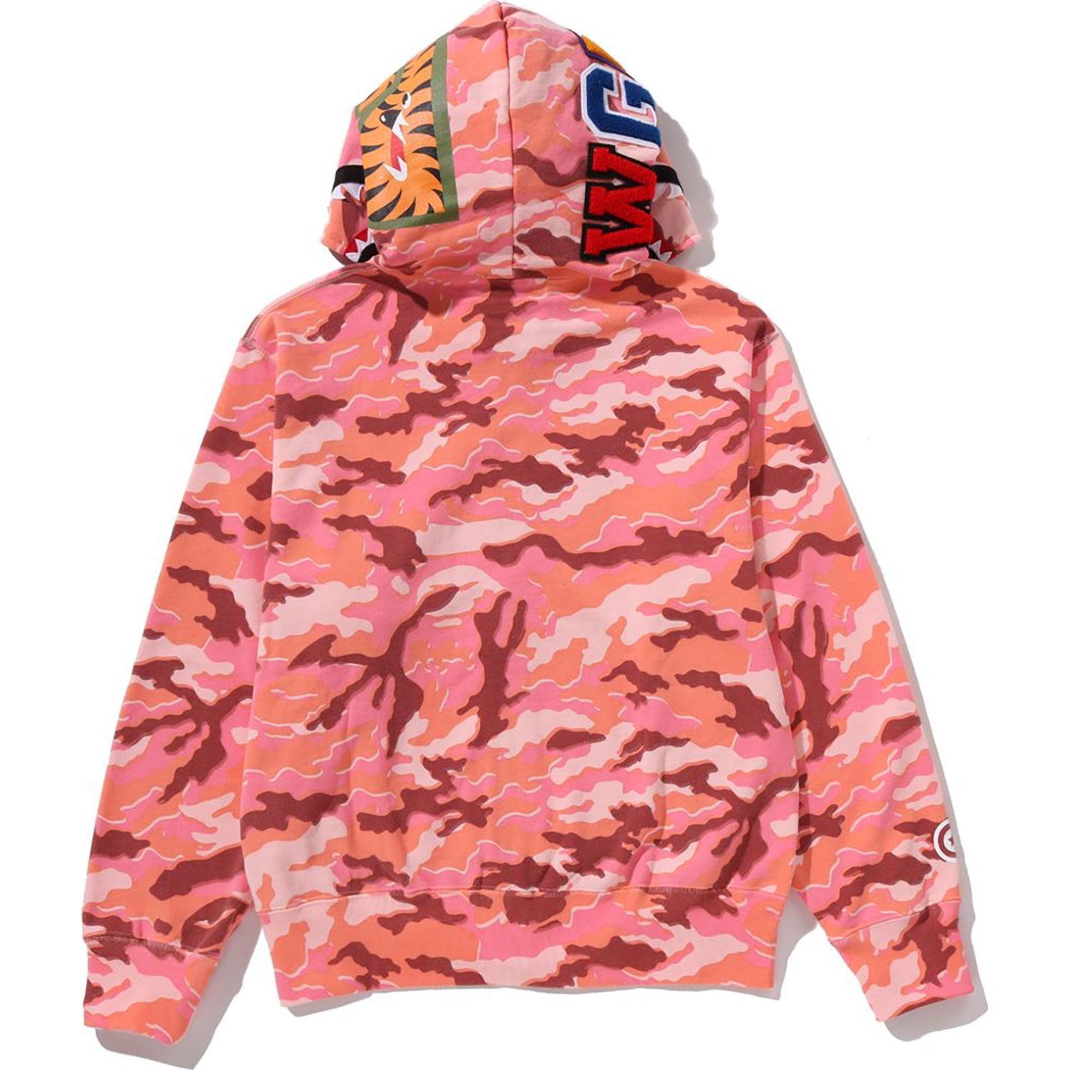 Glitch Woodland Camo Shark Full Zip Hoodie Ladies A bathing ape оригінал – Купити в Україні – детальний вид