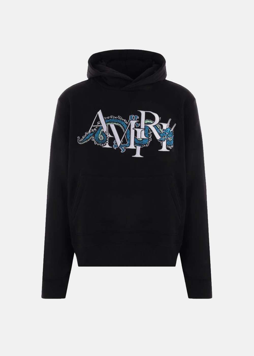 Оригінальна Black Cny Dragon Hoodie Amiri – боковий вид