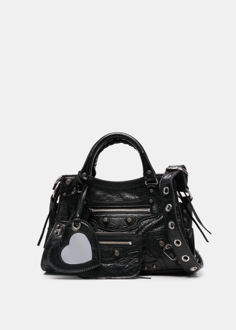 Black Neo Cagole Xs Tote Bag Balenciaga оригінал – Купити в Україні – боковий вид