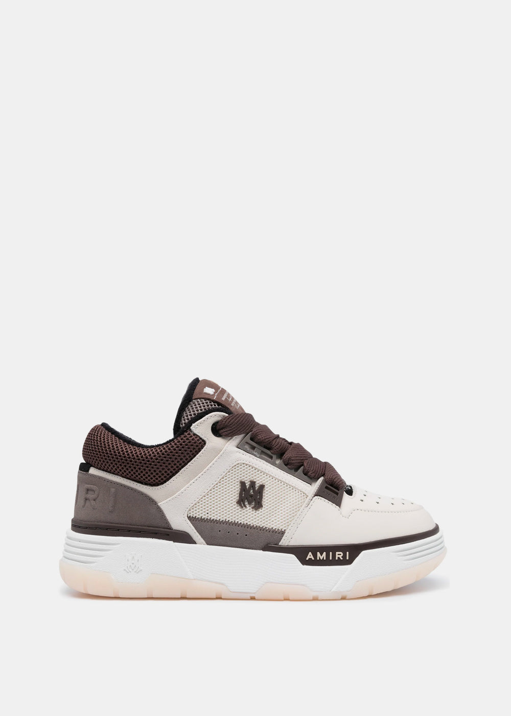 Brown & White Ma-1 Sneakers Amiri оригінал – Купити в Україні – боковий вид