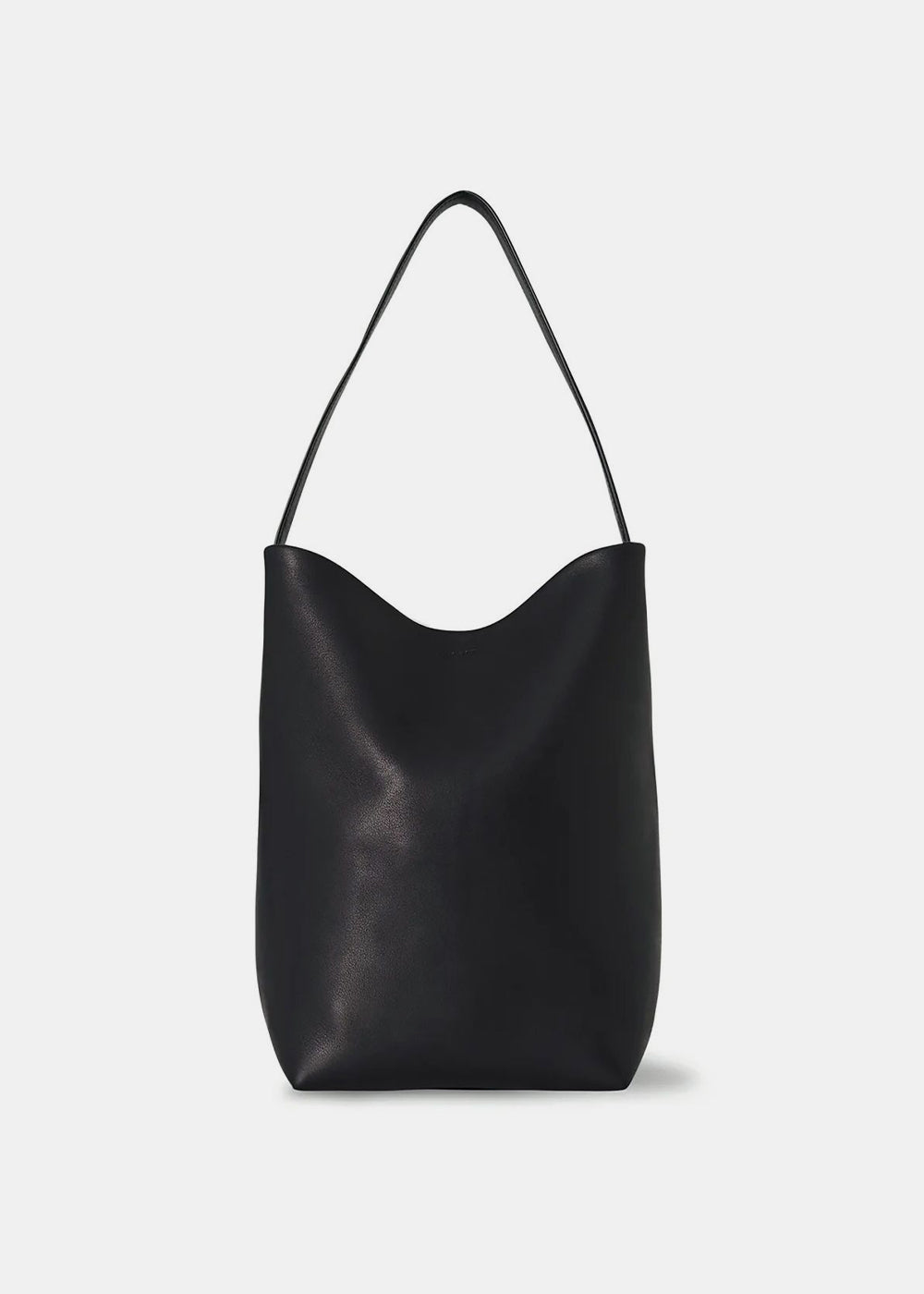 Black Saddle Leather Medium N The row – Гарантія оригінальності – боковий вид