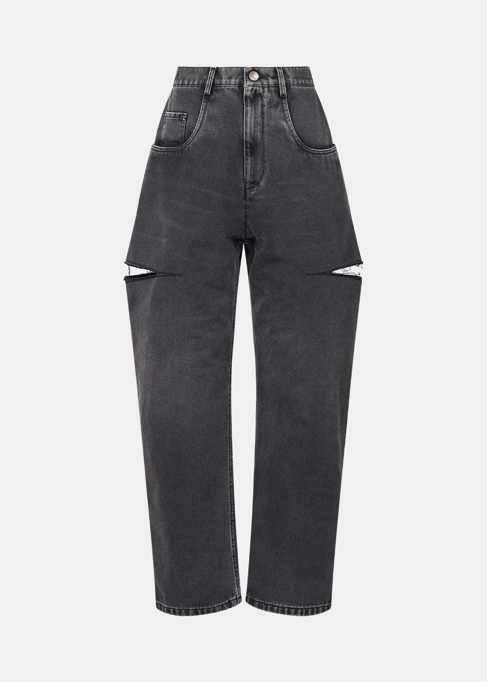 Оригінальна Black Cut Out Jeans Maison margiela – боковий вид