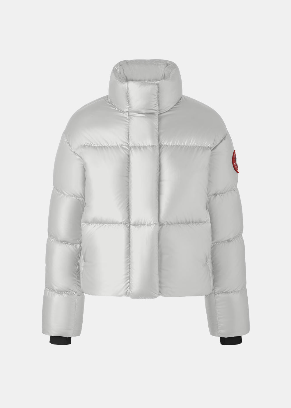 Оригінальна Silver Cypress Cropped Puffer Jacket Canada goose – боковий вид