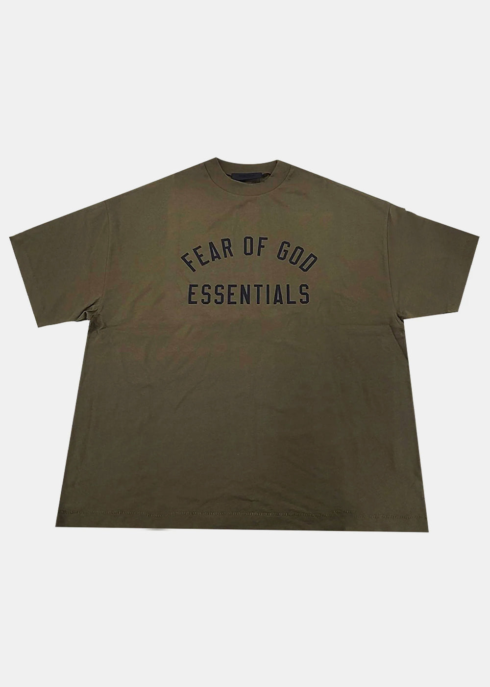 Оригінальна Olive Jersey Crewneck Tee Fear of god – боковий вид