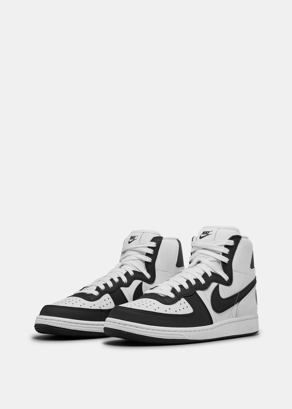 Оригінальна White & Black Terminator High Sneakers Comme des garcons – детальний вид