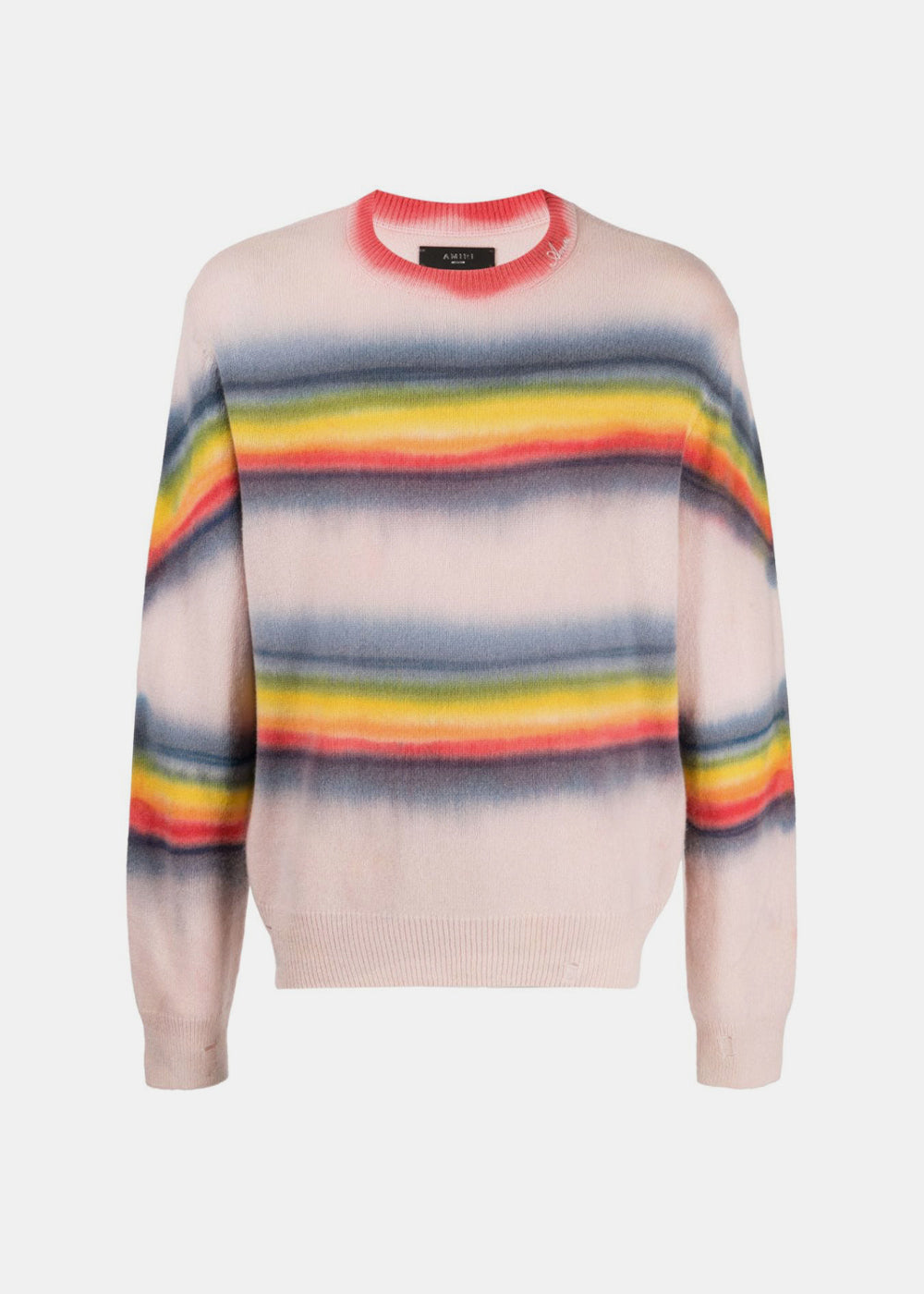 Rainbow Tie Dye Crewneck Amiri – Гарантія оригінальності – боковий вид