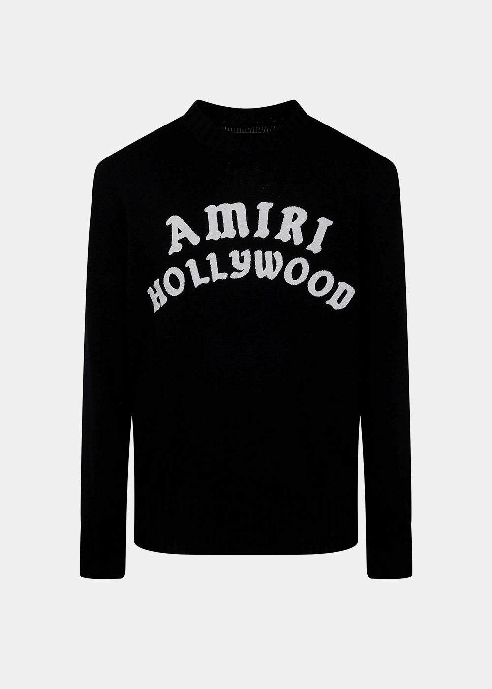 Black Amiri Hollywood Crewneck Amiri – Гарантія оригінальності – боковий вид