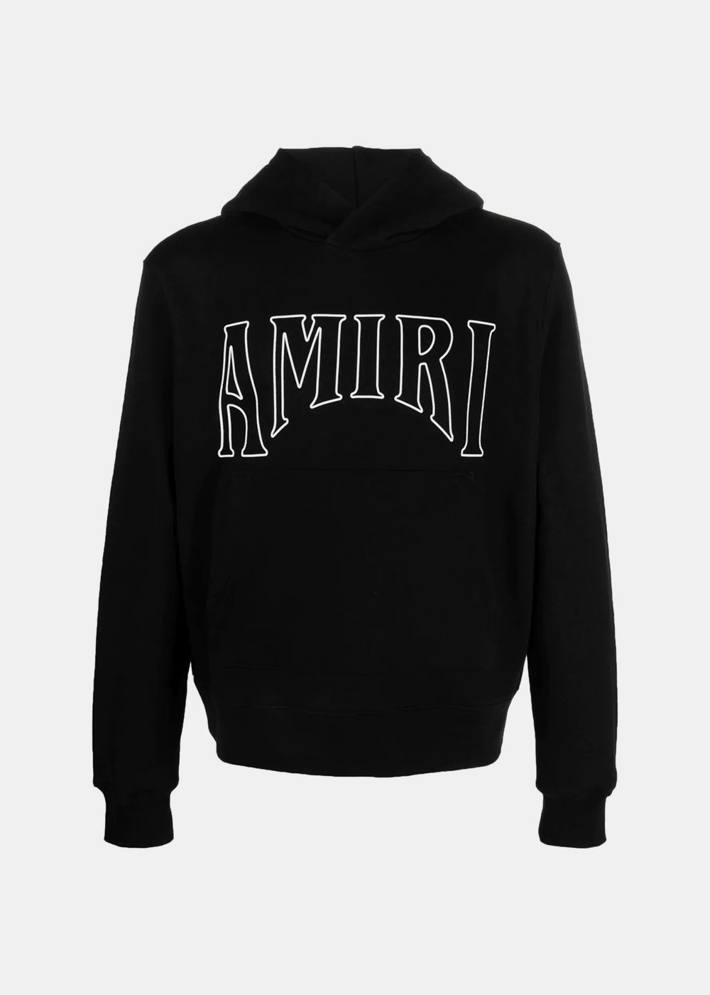 Оригінальна Black Logo-Print Classic Hoodie Amiri – боковий вид