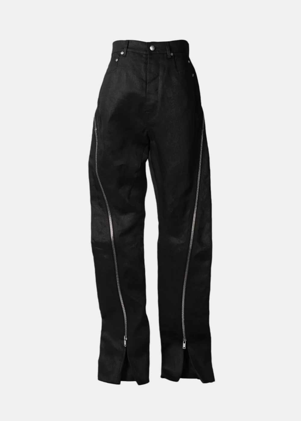 Оригінальна Black Bolan Pants Rick owens – боковий вид
