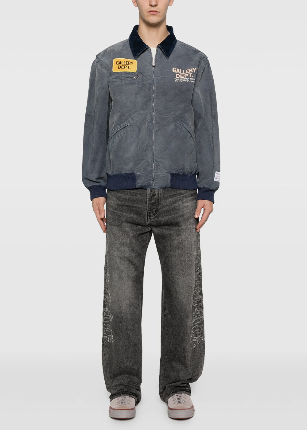 Navy Mechanic Jacket Gallery department оригінал – Купити в Україні – вид ззаду