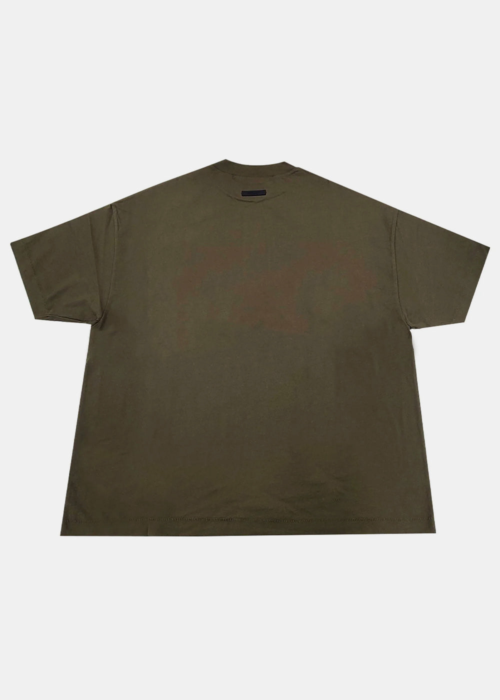 Оригінальна Olive Jersey Crewneck Tee Fear of god – вид ззаду