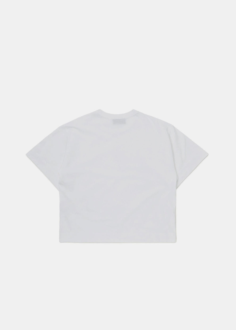 White Broadview Cropped T-Shirt White Label Canada goose – Гарантія оригінальності – вид ззаду
