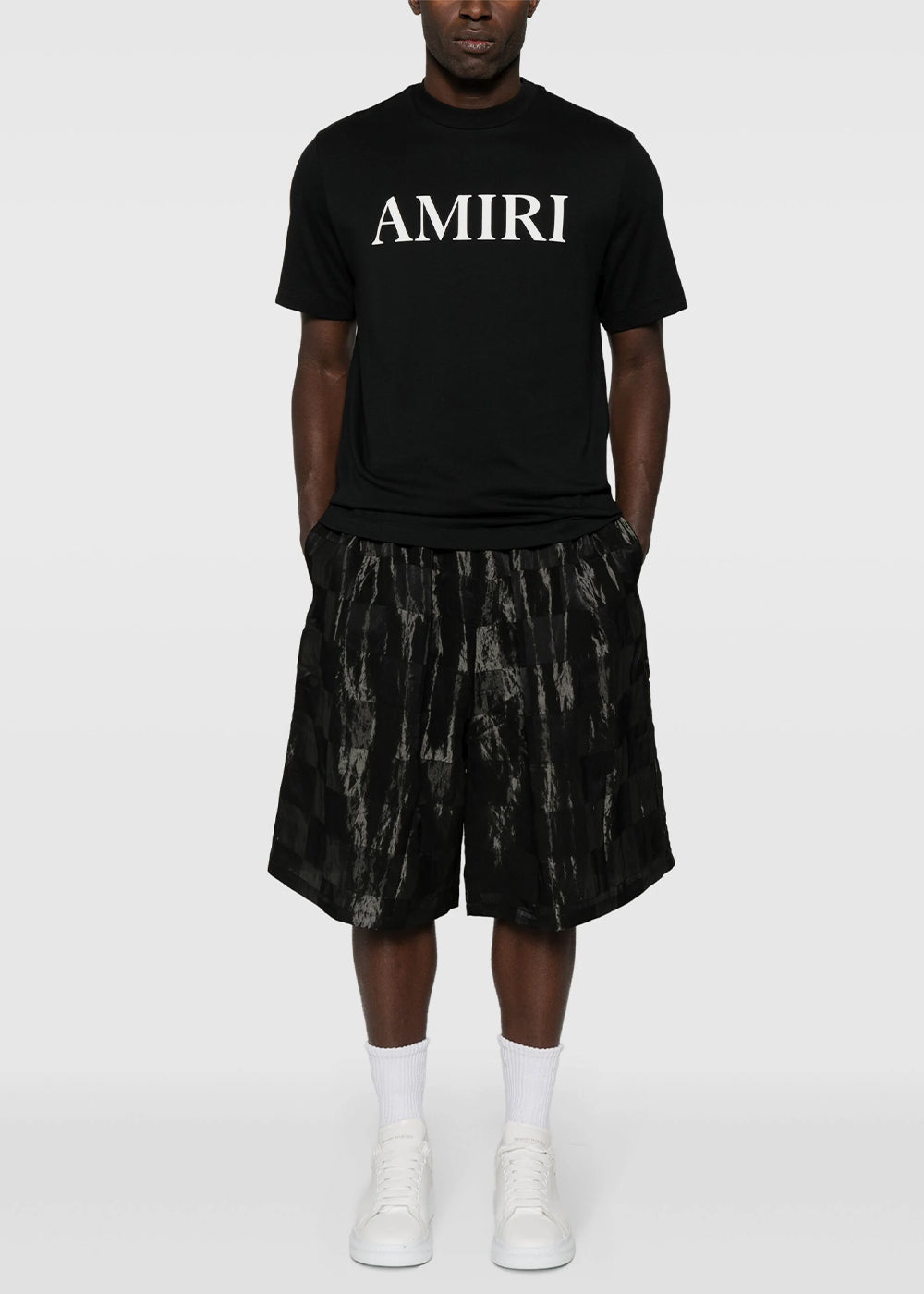 Black Amiri Core Logo T-Shirt Amiri – Гарантія оригінальності – вид ззаду