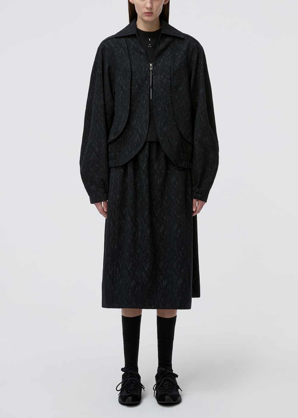 Black Oversized Fit Long Skirt Ader error оригінал – Купити в Україні – вид ззаду