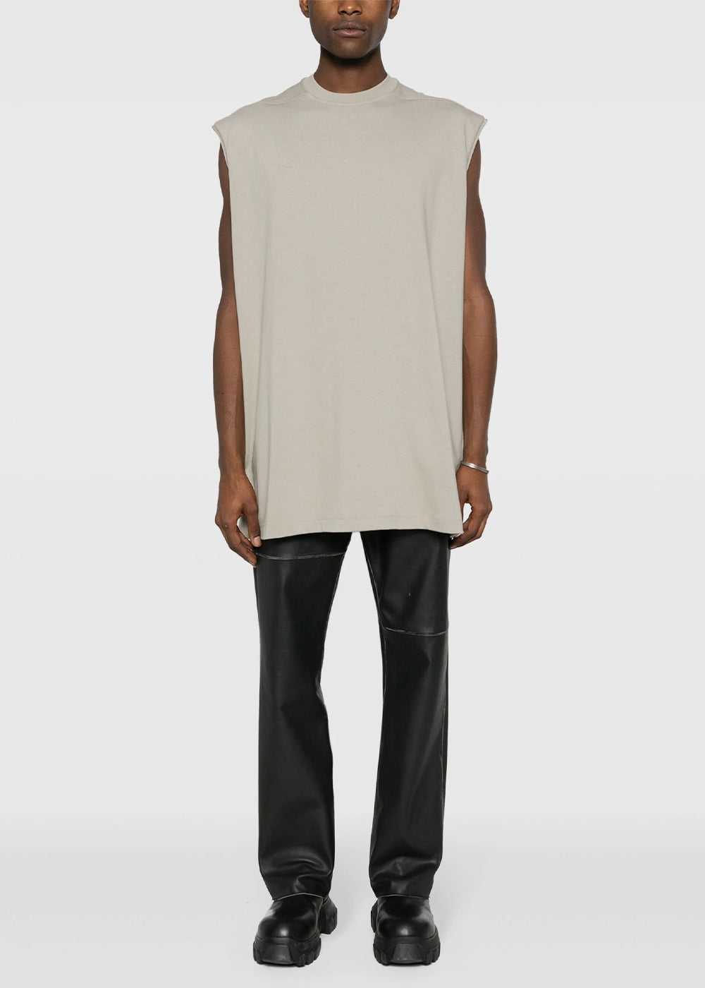Оригінальна Pearl Tarp T-Shirt Rick owens – вид ззаду