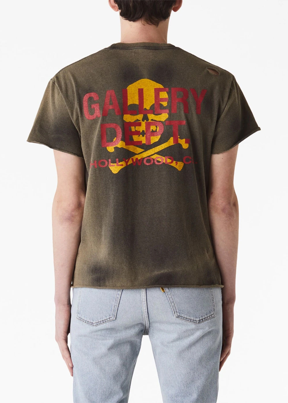 Оригінальна Faded Black Distressed T-Shirt Gallery department – детальний вид