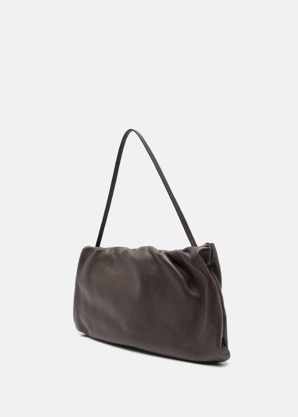 Dark Khaki XL Bourse Bag The row – Гарантія оригінальності – детальний вид