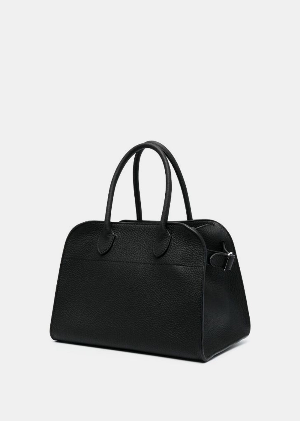Оригінальна Black Soft Margaux 10 Leather Bag The row – вид ззаду