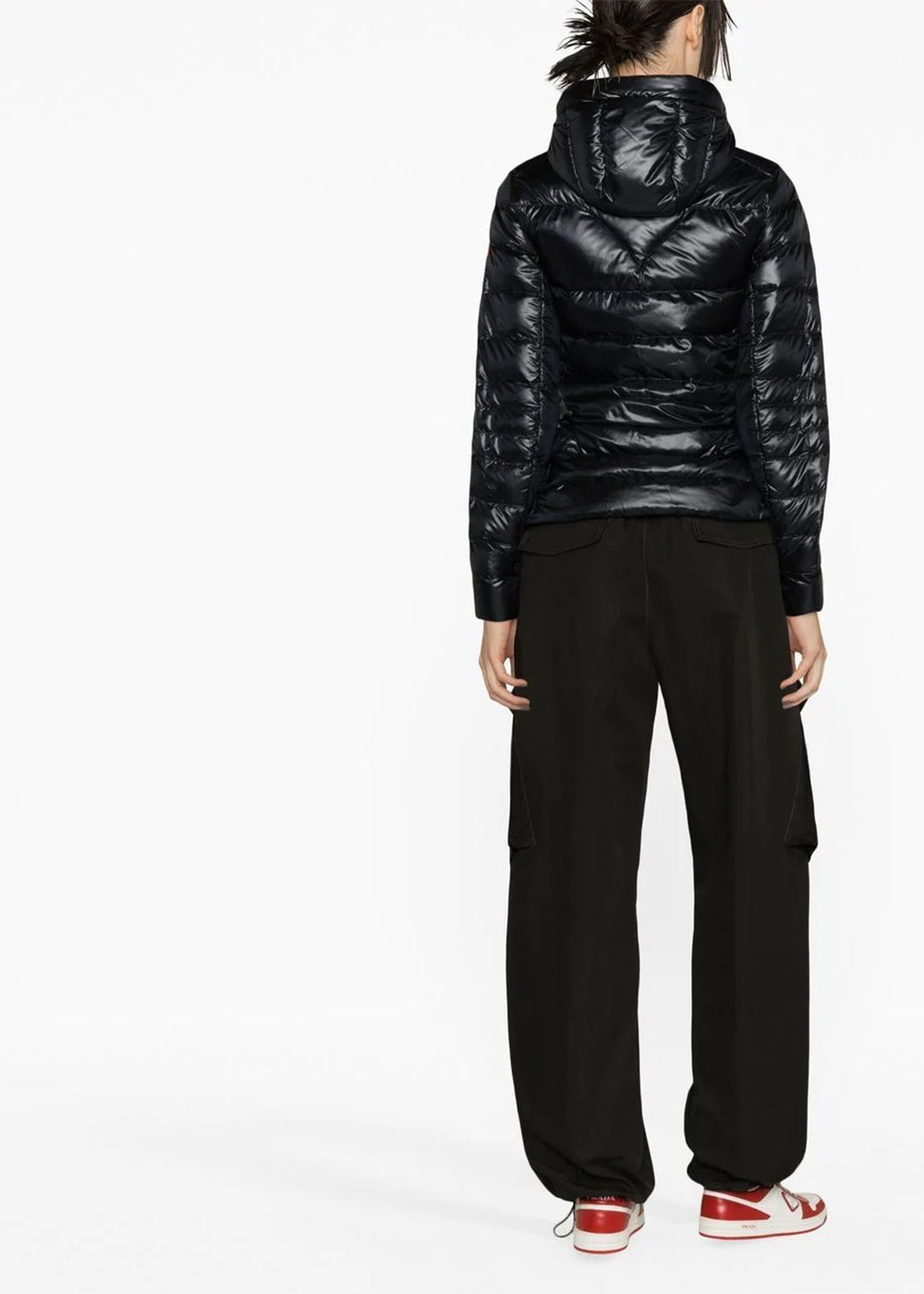Оригінальна Black Cypress Hoody Down Jacket Canada goose – збільшений вид