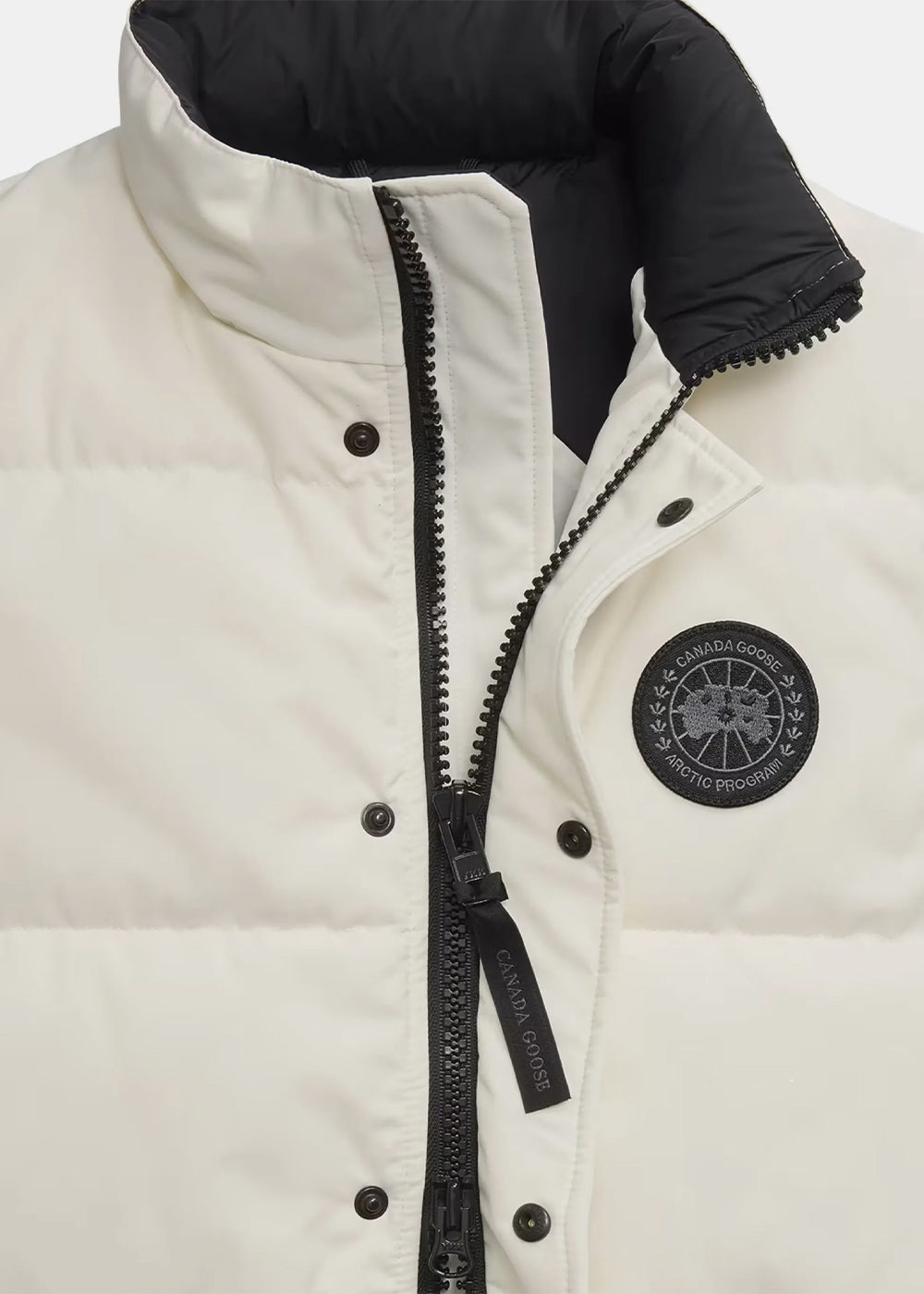 Off White Garson Vest-Black Label Canada goose – Гарантія оригінальності – вид ззаду