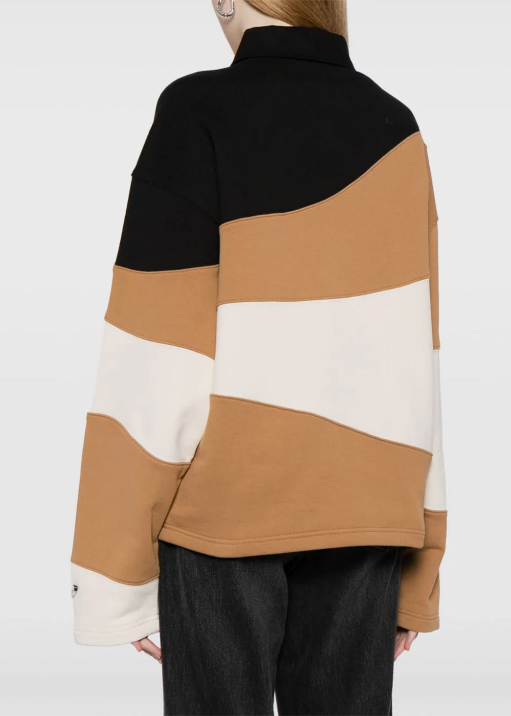 Beige Etik Polo Shirt Ader error – Гарантія оригінальності – вид ззаду